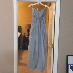 Formal strapless dress-size 8